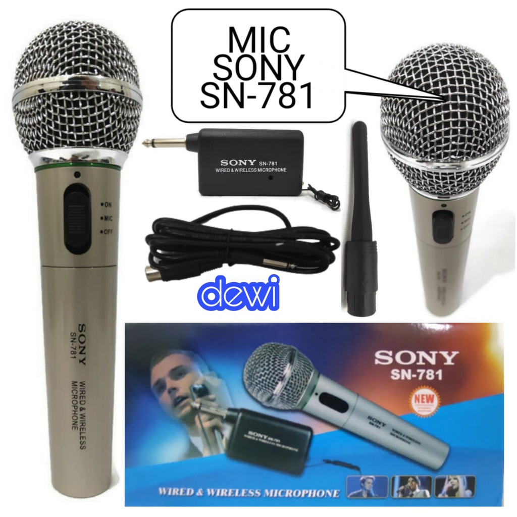 MIC WIRELESS SONY M-96 / SN-781 / MIC SONY WIRELESS M 96 / SN 781 / MIC SONY M96 / SN781