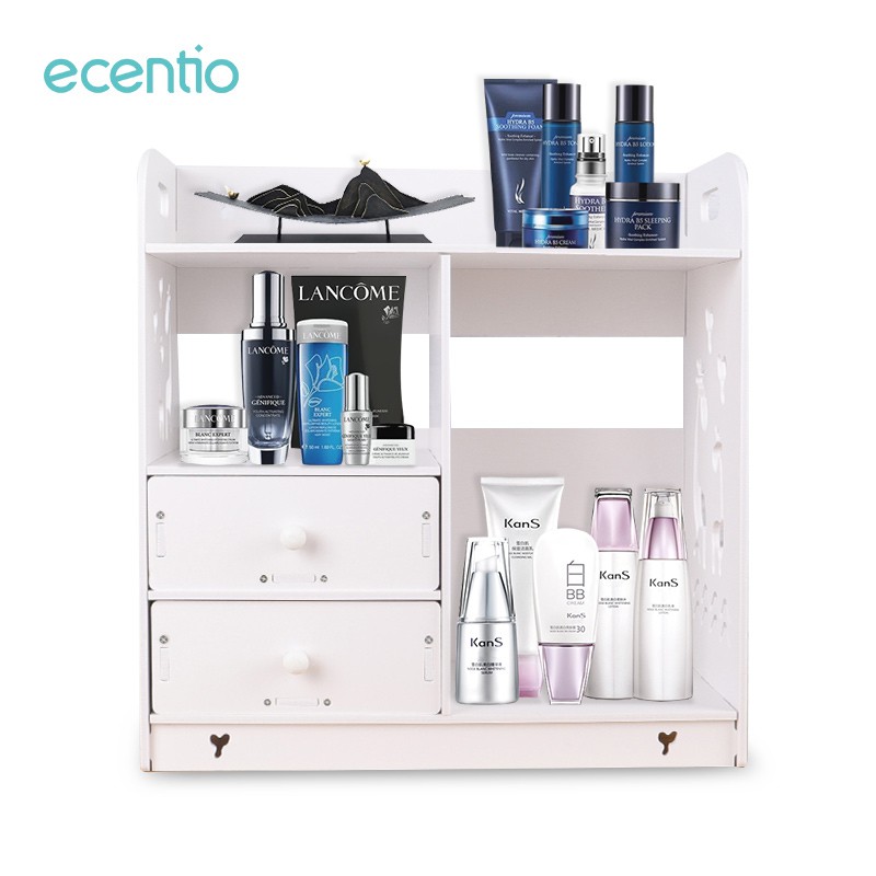Ecentio Rak  kotak penyimpanan for Meja rias Rak  Kosmetik  