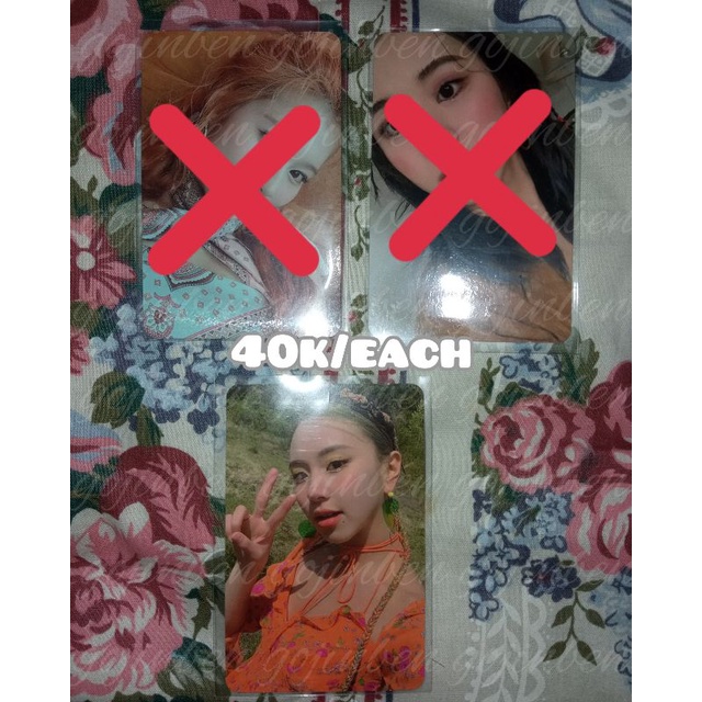 [READY] Pc Photocard Sana Chaeyoung Twice Mnm Selca More n More Jeju