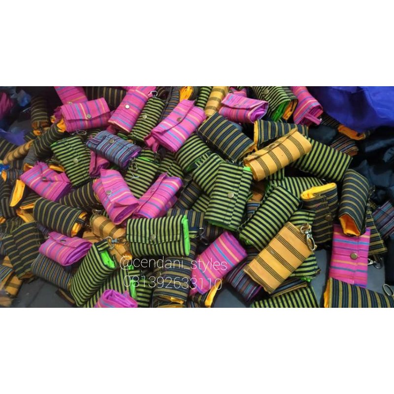 tas lipat belanja shopping bag custom lurik parasut lucu