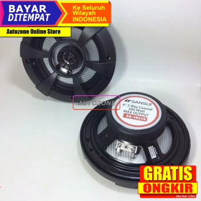Speaker Sansui | Speaker Pintu Mobil | Coaxial Sansui