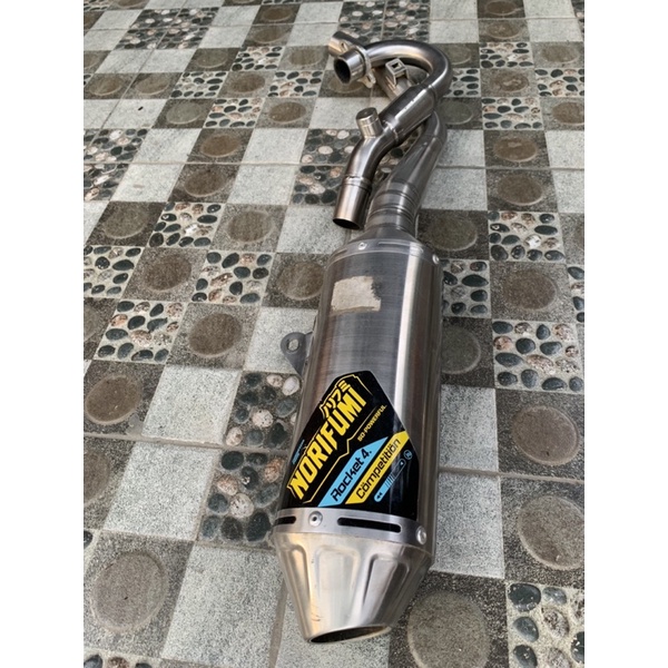 knalpot norifumi roket 4 kompetisi crf