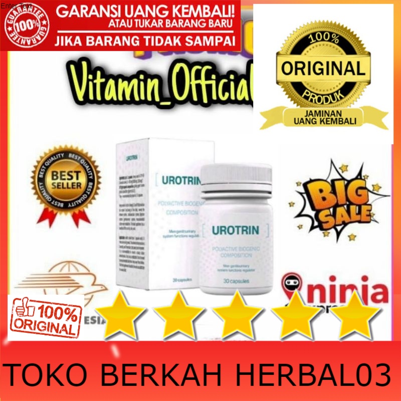 100% ASLI UROTRIN ASLI ORIGINAL PEMBESAR PENIS OBAT KUAT TAHAN LAMA BPOM AMPUH