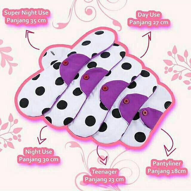 Ecer Pcs Satuan YUSPIN Pembalut Kain Sehat