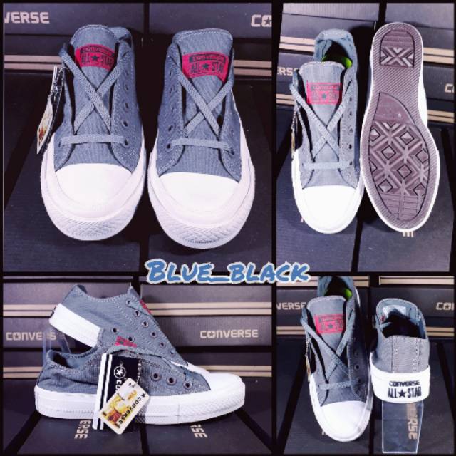 Converse all star abu putih