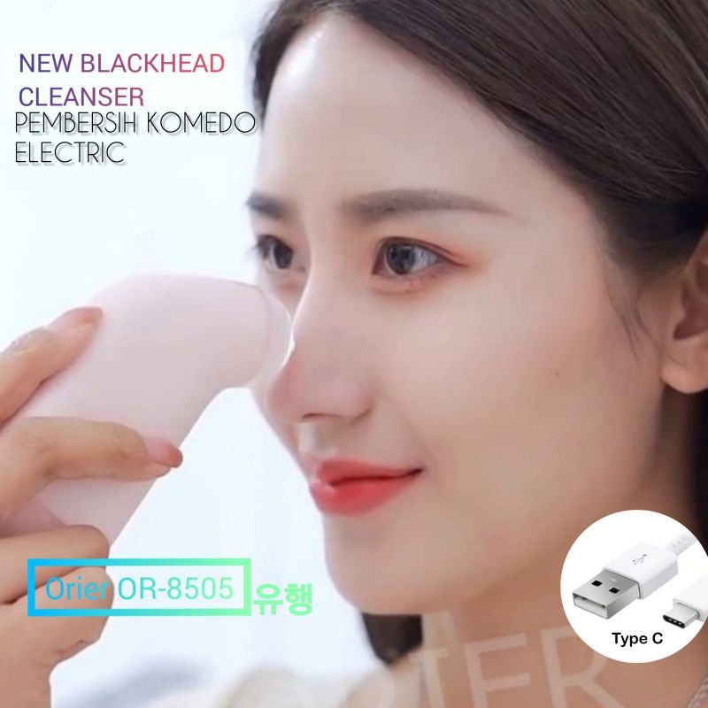 Penyedot Komedo New Electric OR-8505/Blackhead Cleanser TYPE-C Kabel Charge