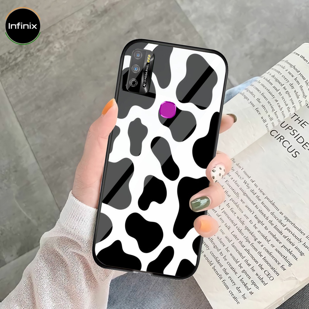 (U 156) Softcase Infinix Hot 9 Play  - Softcase kaca Infinix Hot 9 Play - Case Infinix Hot 9 Play - 