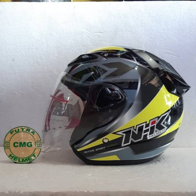 HELM NHK R6 URIKEN BLACK YELLOW