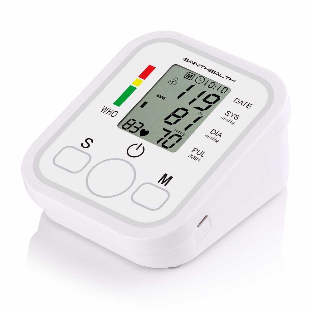 Tensimeter Digital Alat Pengukur Tekanan Tensi Darah Blood Pressure Otomatis Dengan Monitor LCD