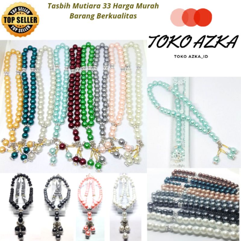 Tasbih Mutiara /Tasbih 33 /Tasbih murah /Shopenir nikahan / Shopenir