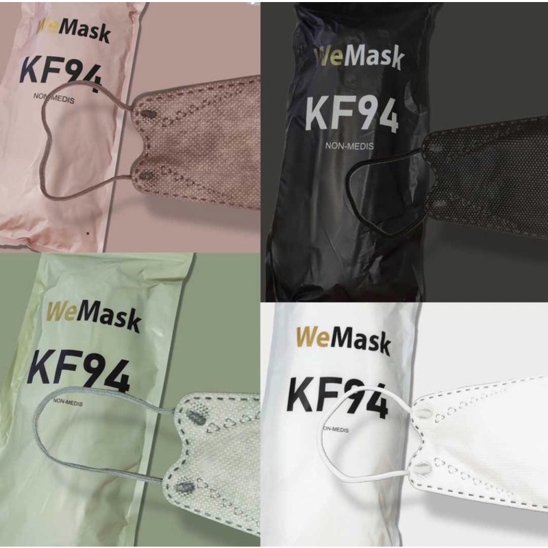 MASKER KF94 4PLY SHUMU / CAREION / MOUSON / WE MASK ISI 10PC Masker KF 94 Masker 3D MURAH