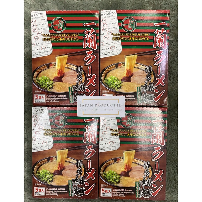 

Ichiran ramen isi 5 pcs made in Japan