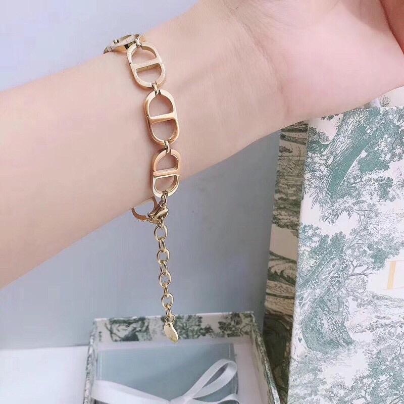 COD! gelang tangan titanium anti karat/ gelang tangan wanita D1 0R import