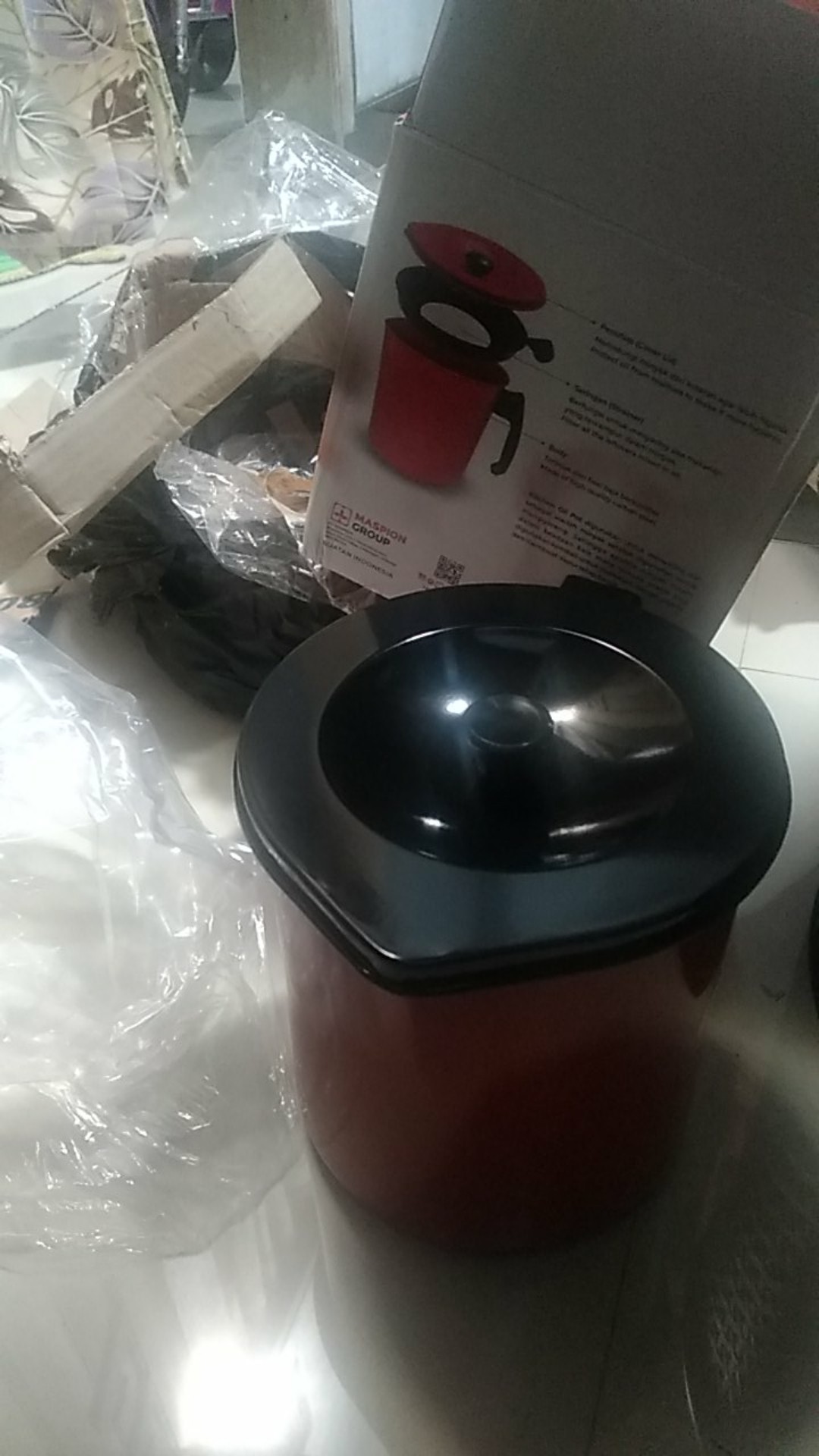 Kitchen Oil Pot Maslon Maspion 1,5l. Teflon