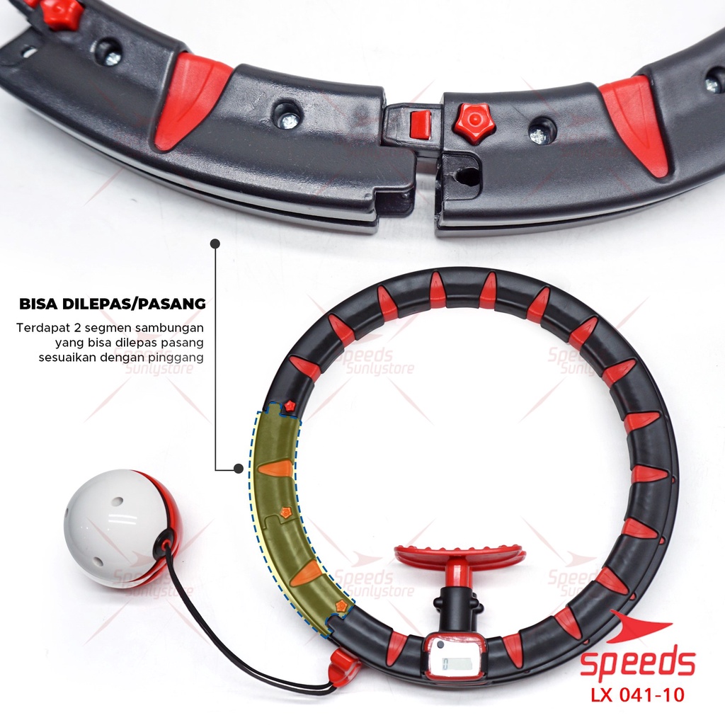 SPEEDS Hula Hoop Ring - Hula hop - Hulla Hoop - Hulla Hop - Smart Hola Holla Dancing 041-10-5
