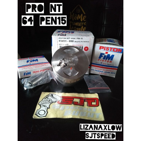 piston fim megapro glpro neotech os 50 64mm pen15 fim51