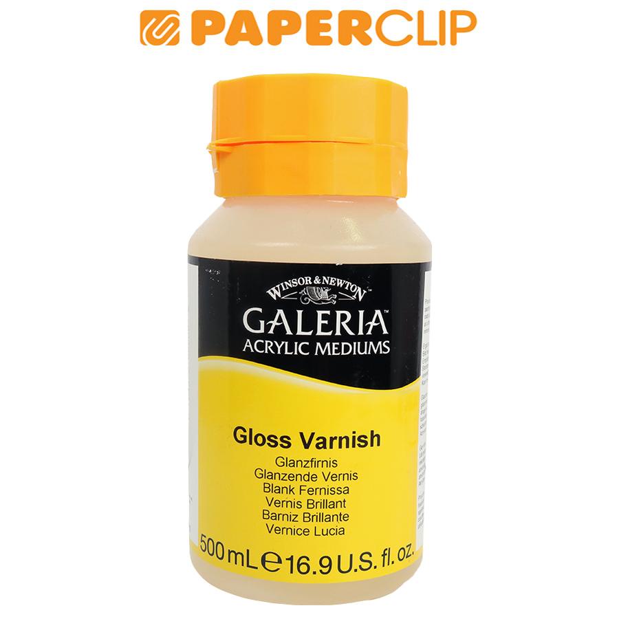 

WINSOR & NEWTON GALERIA ACRYLIC GLOSS VARNISH 500ML 3050801SMV