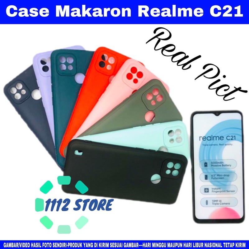 Case Realme C21 - silikon makaron Realme C21 - softcase Realme C21