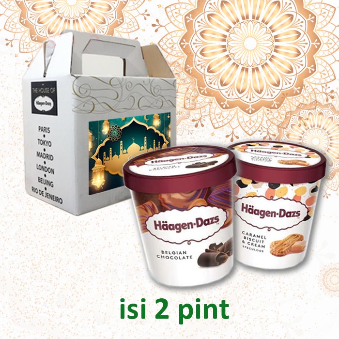 

BUY 1 GET 1 Ice Cream Haagen Dazs pint besar varian lengkap Surabaya Only Grab Gojek 100 Original