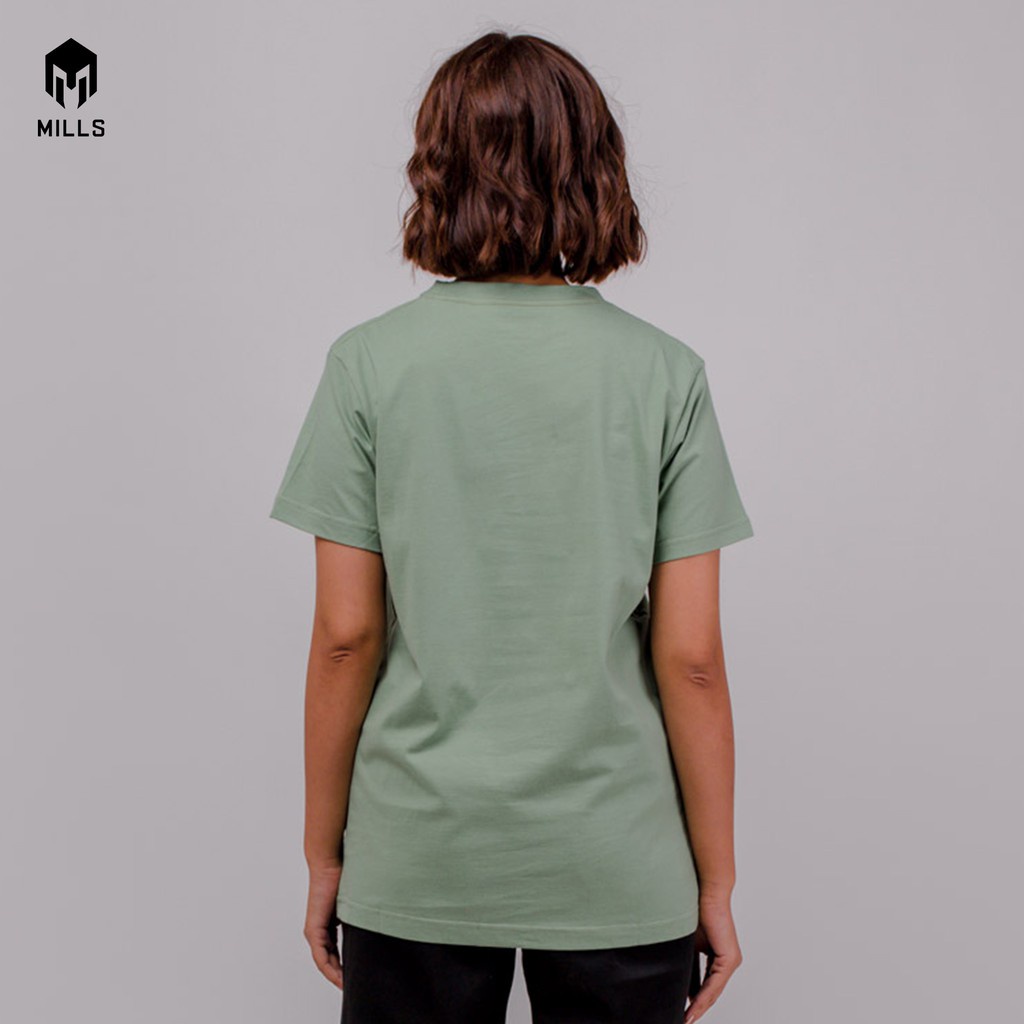 Mills Baju Oblong Katun Cotton T-Shirt Basic 21002 Original