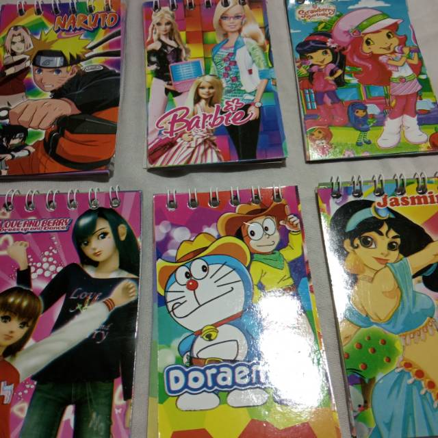 

Buku notes spiral lucu