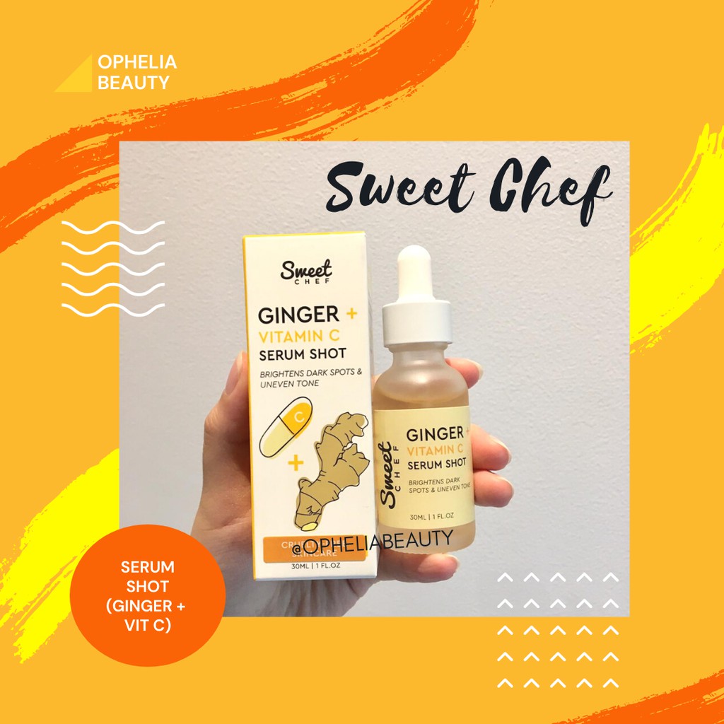 Jual Sweet Chef Serum Shot Ginger Vitamin C 30ml Indonesia Shopee