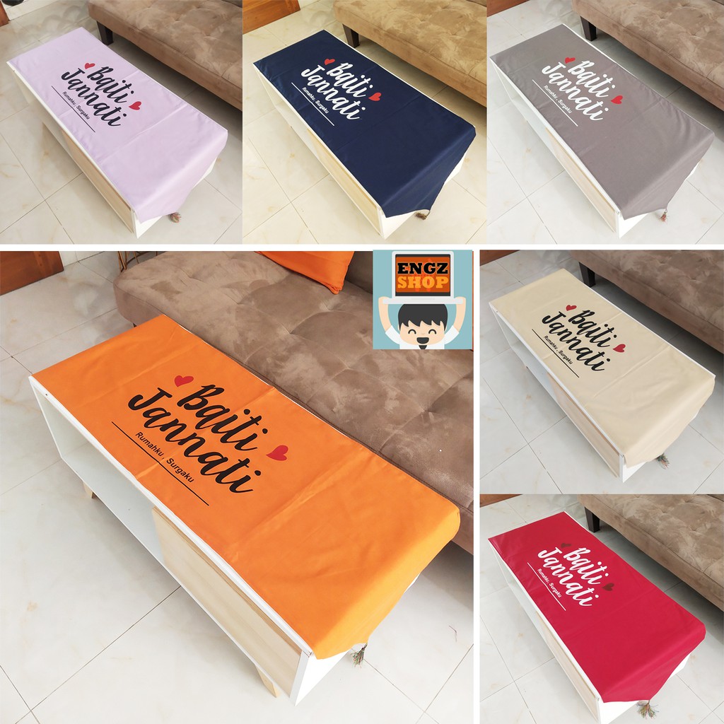 Table Runner Polos Quotes 40x150cm