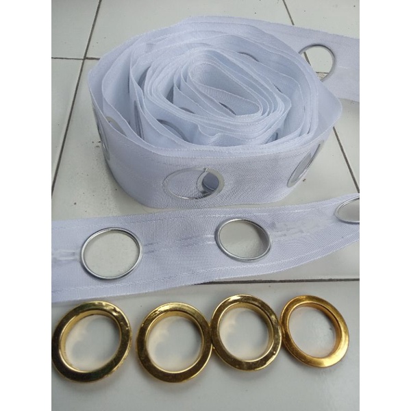 smokring gorden/smokring bolong/gorden minimalis full komplit pita+ring