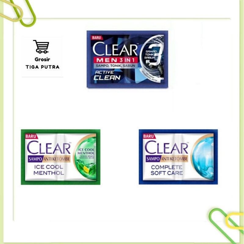 Shampoo Clear 24 Sachet (RENCENG)