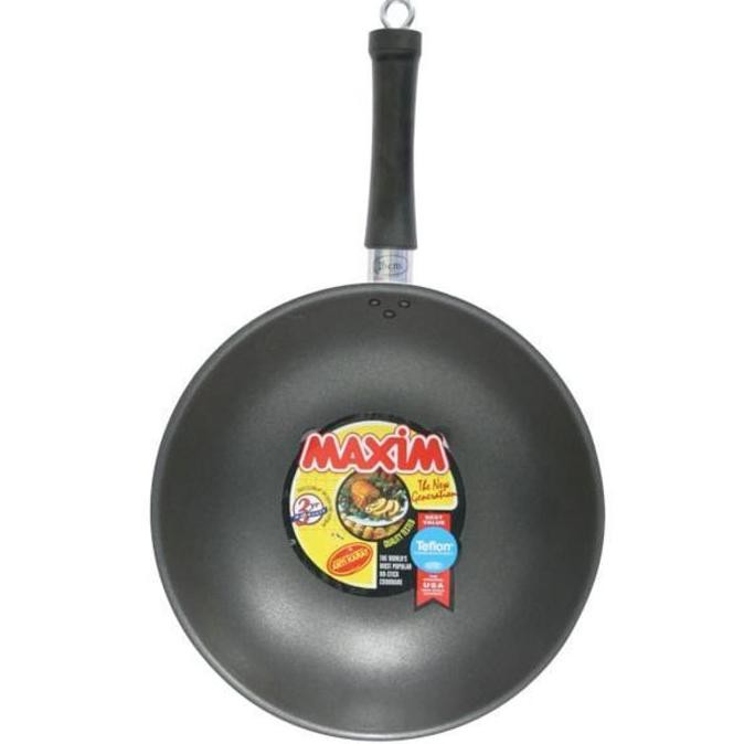 Aman Maxim Hero Wok Teflon 28Cm Trendi
