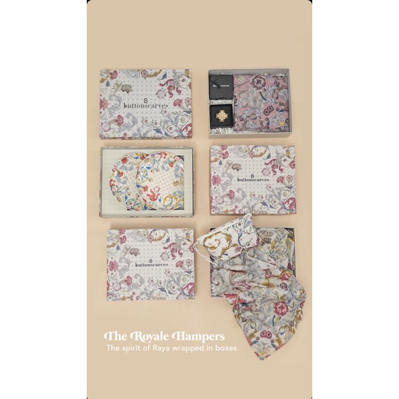 Buttonscarves Guzel Hampers & Kutsa Hampers