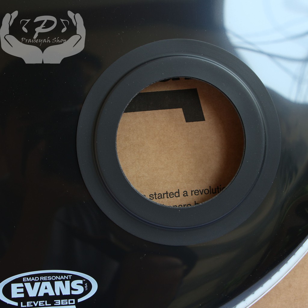 Evans Emad Resonant 22 Inch Head Drum Bass Remad Black