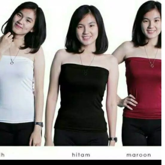 TENGTOP WANITA KEMBEN / WANITA KEMBEN CUP BUSA / KEMBEN CUP / TANK TOP KEMBEN TAMPA TALI