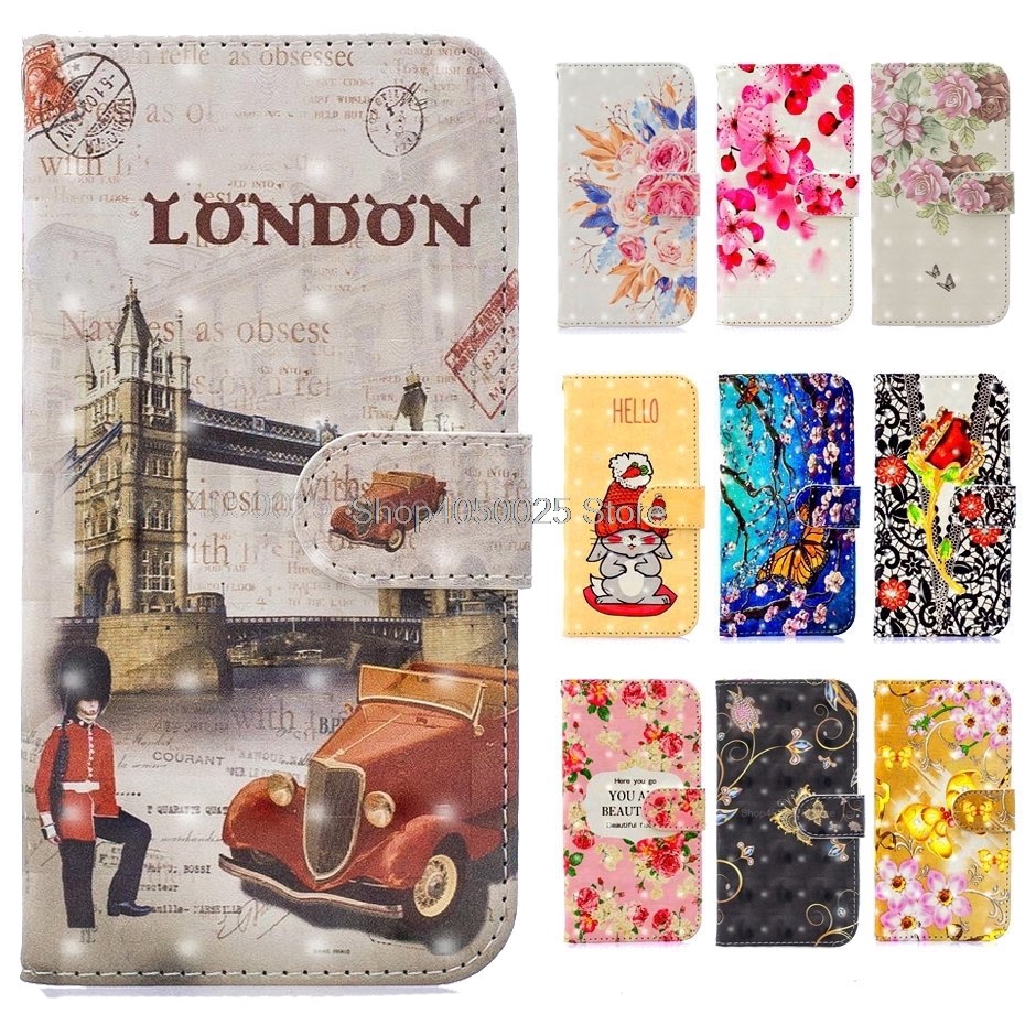 Flip Case Cover Kulit Asli Model Dompet Untuk Apple Iphone 7 A1778