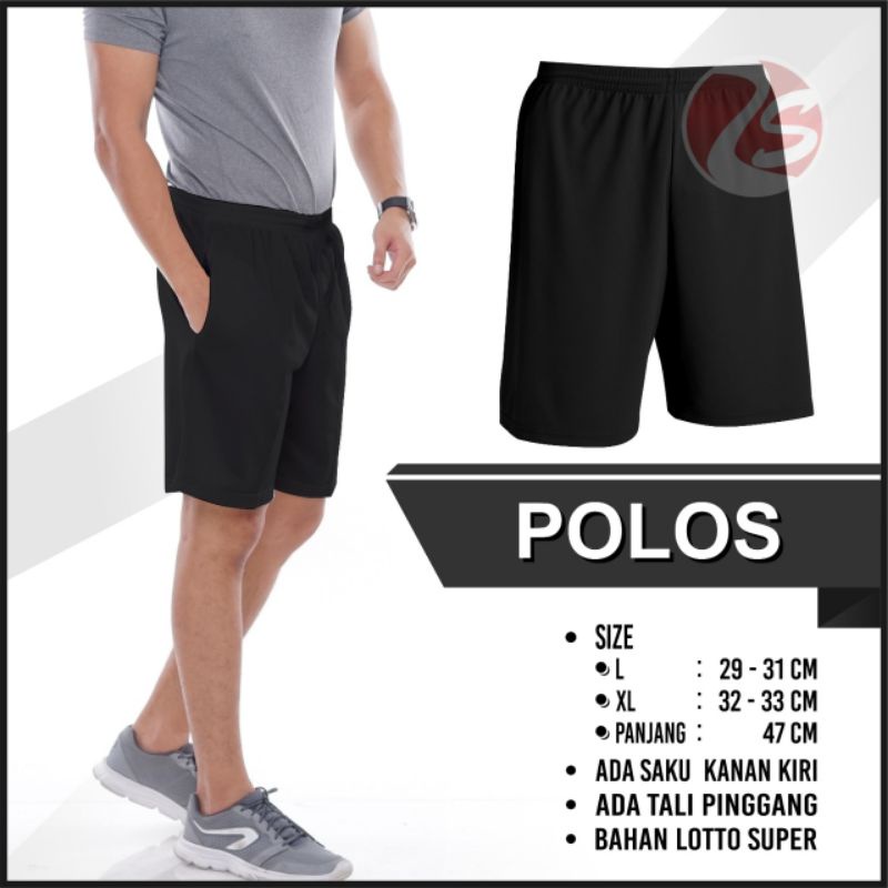 Celana badminton lining celana bulutangkis hitam bawahan olahraga pria badminton training pendek hitam polos short pants badminton lining gold white red blue neon yellow celana badminton ukuran L XL murah lebay