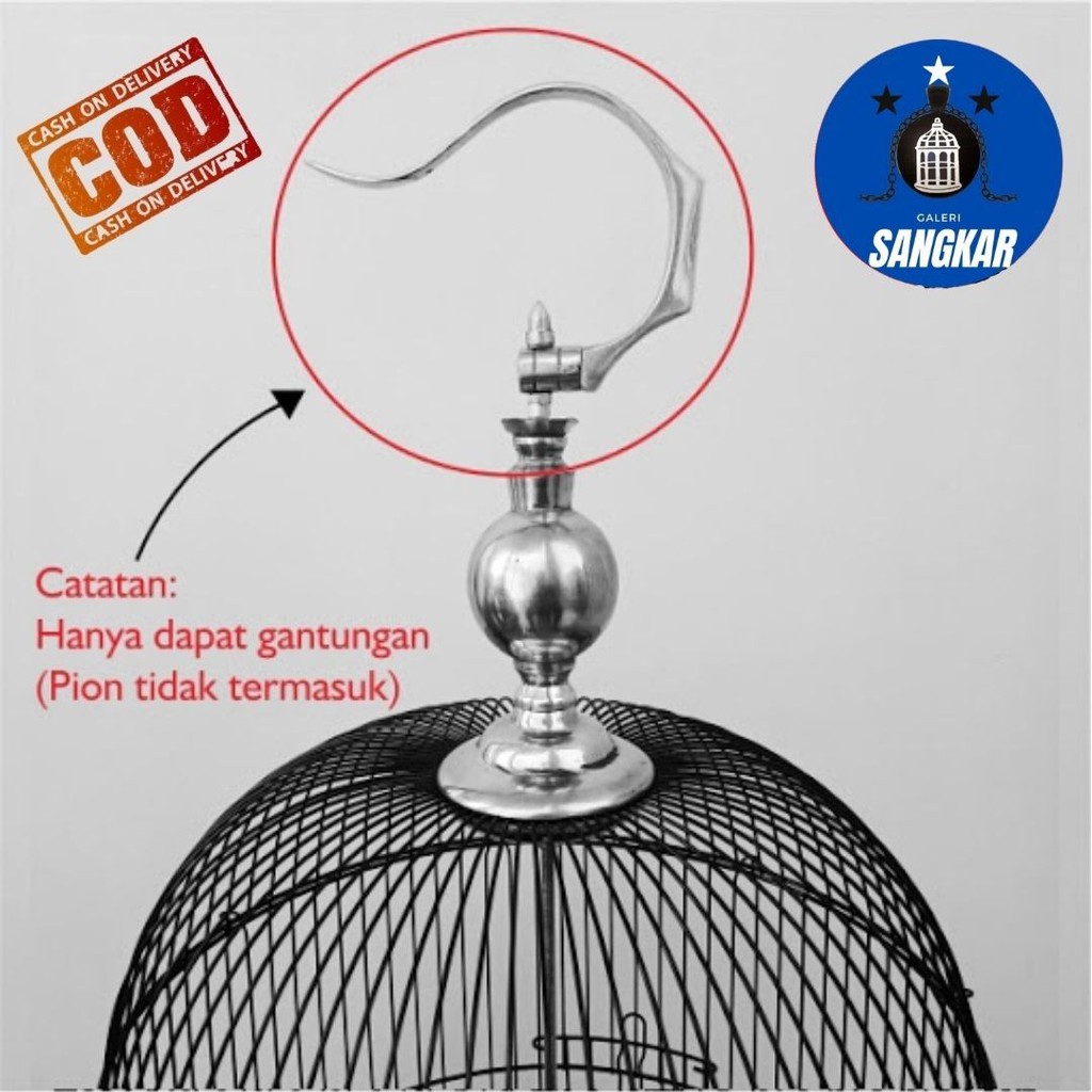 GANTUNGAN SANGKAR LIPAT REP BNR CANTOLAN SANGKAR MURAI KOTAK PLECI GANTUNGAN BURUNG CANTOLAN BURUNG