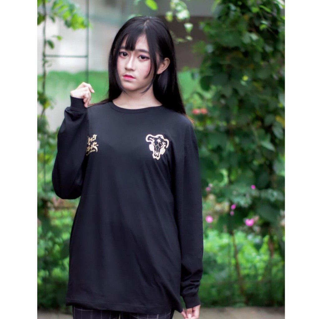 Longsleeve Black Bull Gold Black Clover Asta