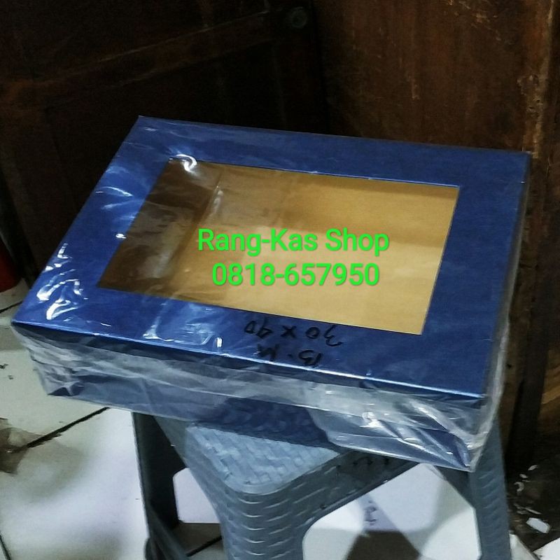 

Giftbox kotak kado Biru Navy 30x40x10 cm