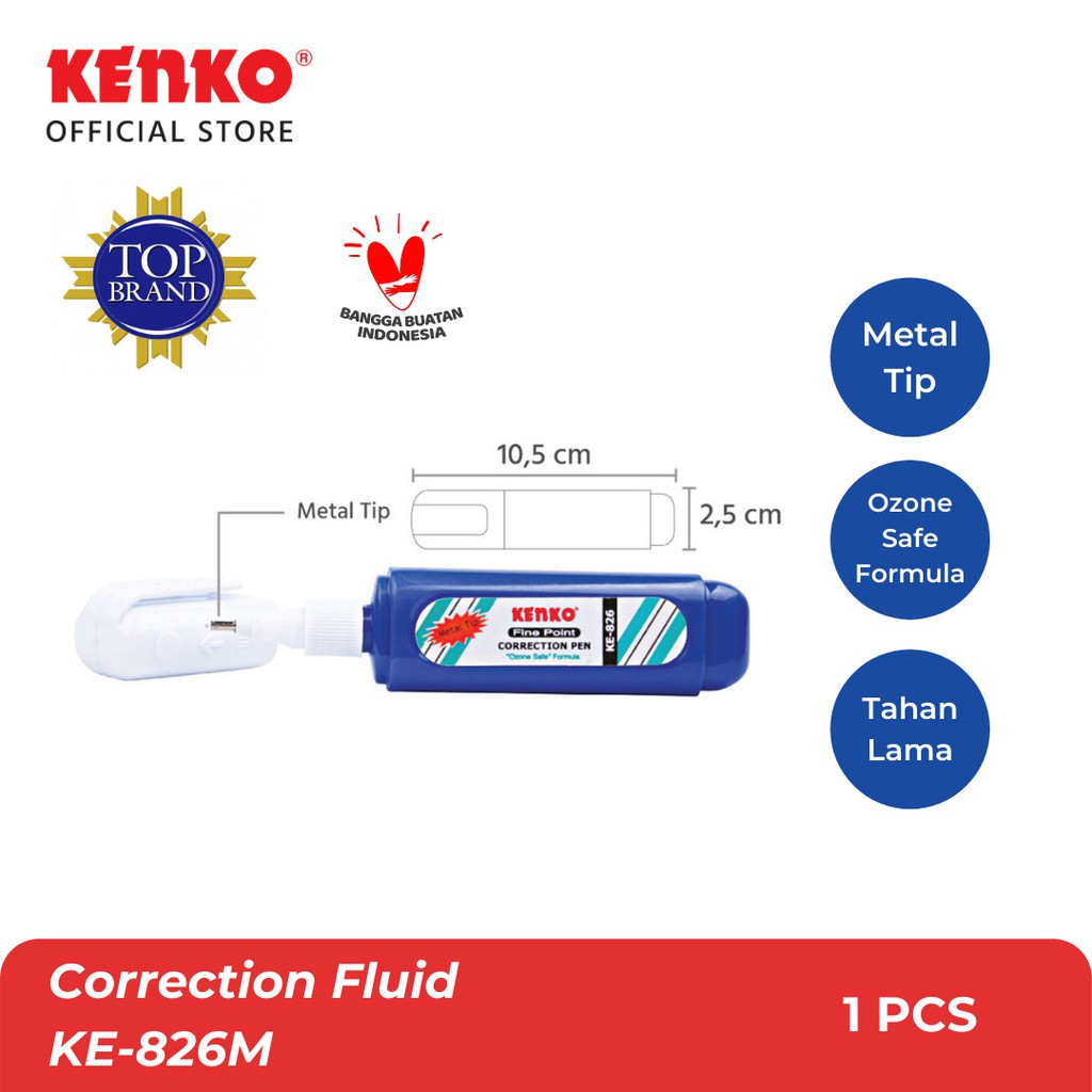 

Kenko Correction Pen KE-826M Metal Tip