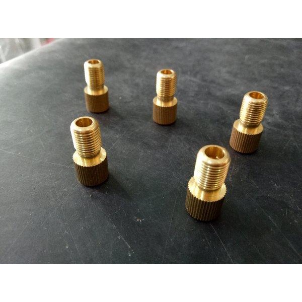 TERMURAH ADAPTOR DOP COP POMPA PENTIL PRESTA BAN SEPEDA BALAP FIXIE MTB ROAD BIKE KUNINGAN SAMBUNGAN