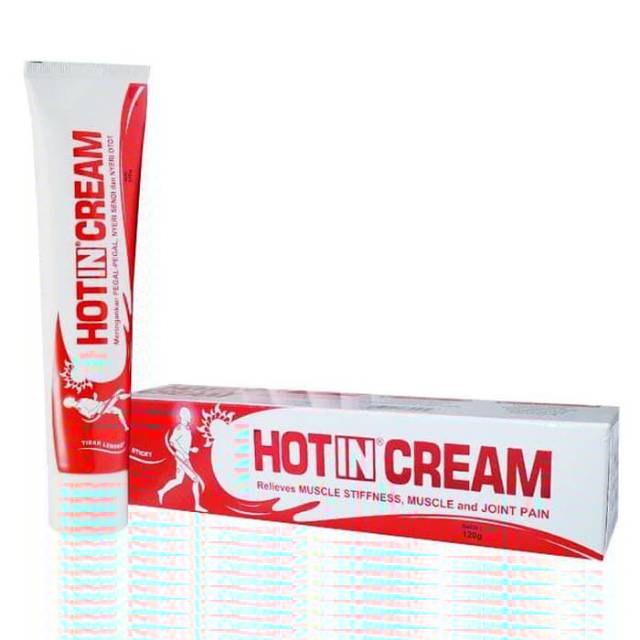 HOT IN CREAM TUBE MERAH PUTIH 120G