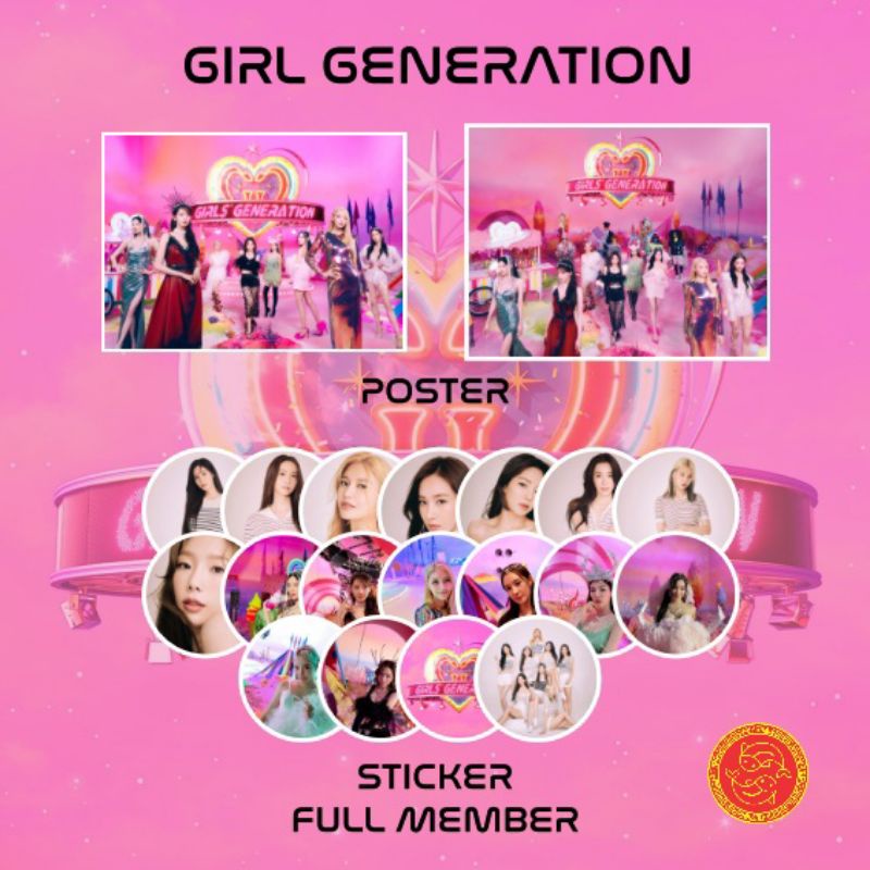 [Set] Stiker Girls Generation - Forever 1
