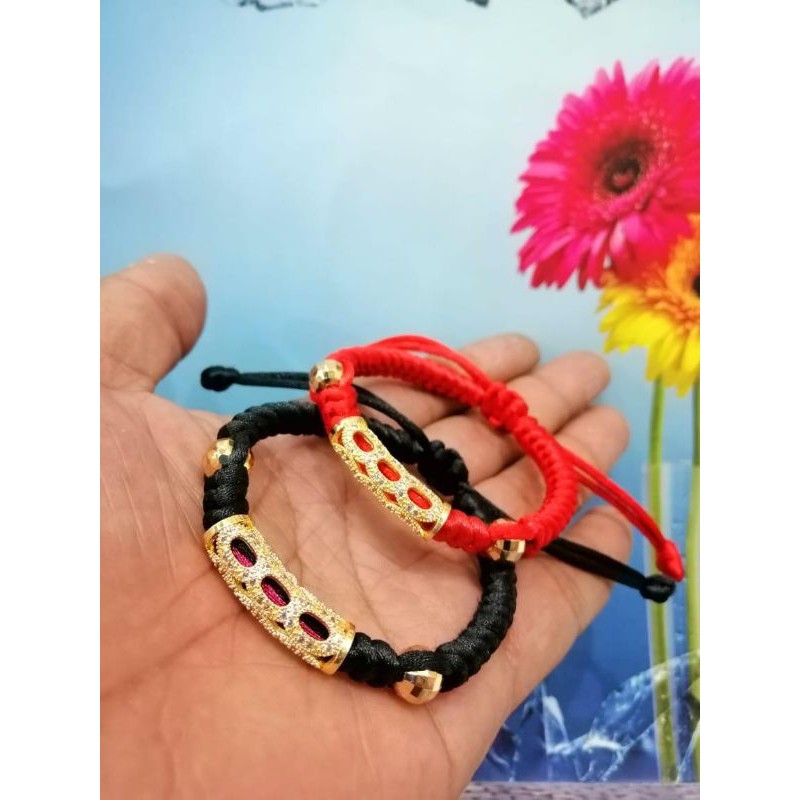 gelang rajut tali//gelang perhiasan //gelang