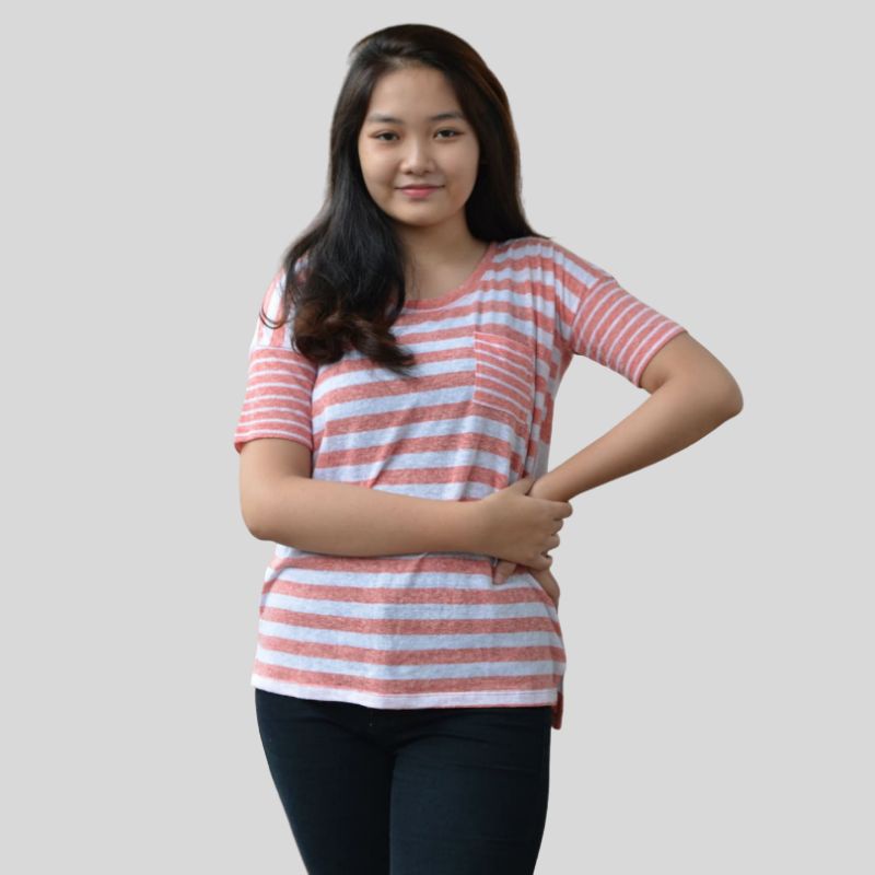 OLD NAVY - kaos lengan pendek over size wanita