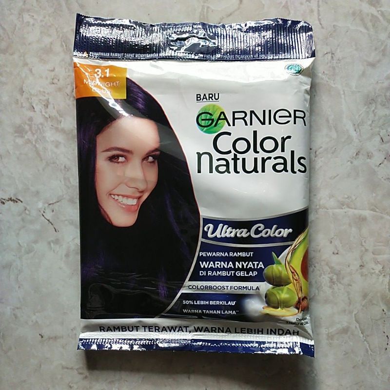 Garnier Hair Colour Natural Sachet 3.1 Midnight Blue