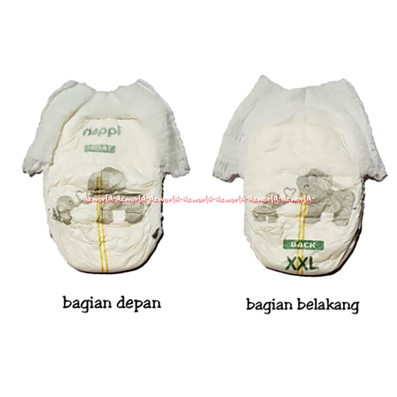 Neppi Premium Diapers Pants XXL18 Popok Celana Nepi Untuk Bayi Anak Extra Large XXL 18 Neppy Diaper Pant