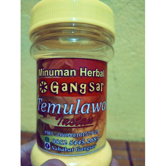 

Temulawak instan