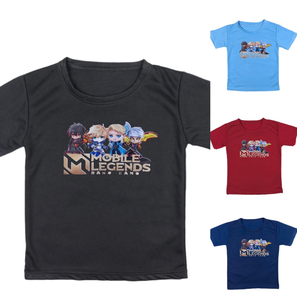 YVF - BAJU KAOS ANAK MOBILE LEGEND ALUCARD ML