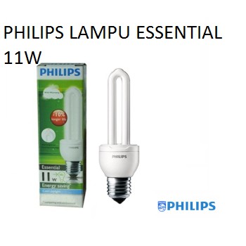 PHILIPS LAMPU ESSENTIAL  11 WATT , 14 WATT , 18 WATT