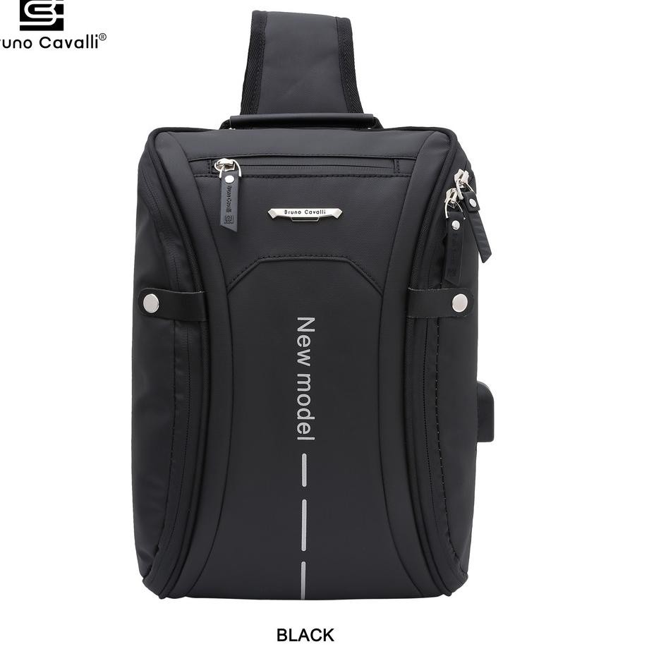 ☻ Bruno Cavalli Black Box Mark II 7,5 L WaterProof - Tas Selempang Pria Bruno Cavalli 36203 ✰